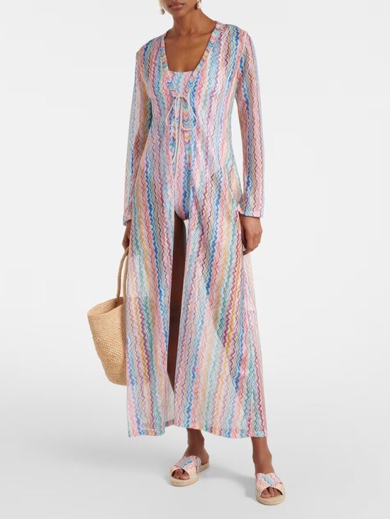 Missoni Other - NWT Missoni Zigzag Semi-Sheer Beach Cover-Up (Exclusive Capsule)